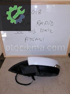 Skoda Rapid Sol Dış Ayna çıkma parça