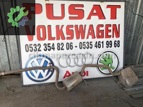 Volkswagen Jetta Egzoz Susturucu çıkma parça