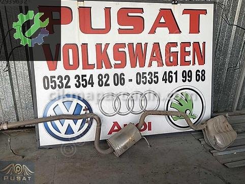 Volkswagen Jetta Egzoz Susturucu çıkma parça