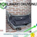 2017 SEAT LEON ARKA BAGAJ KAPISI HATASIZ TERTEMİZ
