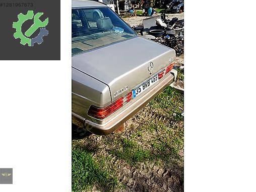 201 kasa Mercedes 190 arka bagaj kapaği