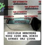 202210LH MERCEDES W202 C200 SOL DİKİZ AYNASI ORJ ÇIKMA