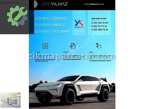 Renault Megane Ön Tampon çıkma parça