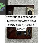 2028211551 2026804039 MERCEDES W202 CAM AYNA AYAR DÜĞMESİ MAUN