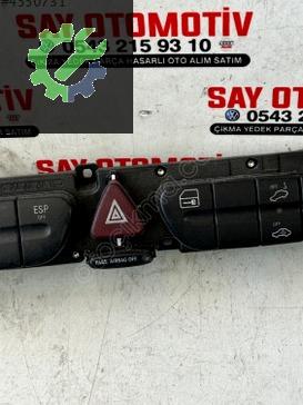 2038218879 MERCEDES W203 SİNYAL DÖTRLÜ İKAZ DÜĞMESİ