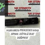 2038218879 MERCEDES W203 SİNYAL DÖTRLÜ İKAZ DÜĞMESİ
