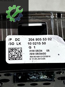 2049055302 MERCEDES W204 W212 DÖRTLÜ SOL CAM DÜĞMESİ AYNA AYARI