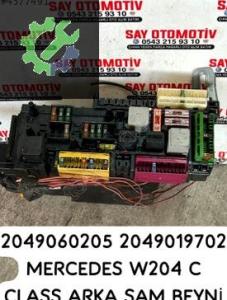 2049060205 2049019702 MERCEDES W204 C CLASS ARKA SAM BEYNİ (2. Adet)