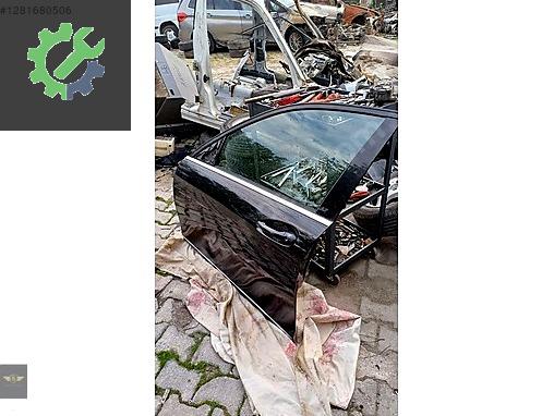 204 kasa Mercedes sol ön kapı siyah