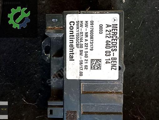 204 kasa yakıt kontrol pompa beyni A 212 440 03 14