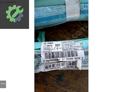 205 kasa c seri mercedes tavan perde airbag2058600402