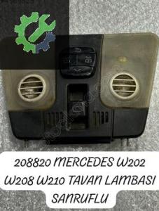 208820 MERCEDES W202 W208 W210 TAVAN LAMBASI SANRUFLU (2. Adet)
