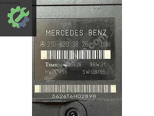 2108203826 MERCEDES W202 W208 W210 KONFOR BEYNİ E CLASS