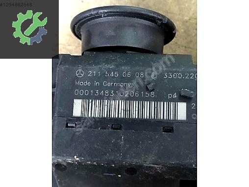 2115450608 MERCEDES E SERİSİ W211 KONTAK ANAHTARI YUVASI EZS