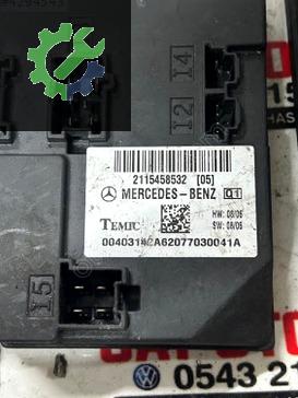 2115453532 2115458532 MERCEDES W211 CLS 63 E350 SAM BCM BEYNİ