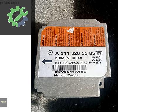 211 kasa AIRBAG beyni A 211 820 33 85