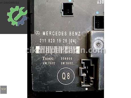 Mercedes-Benz EQA Beyin çıkma parça