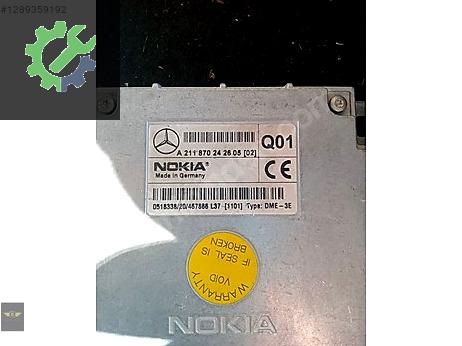211 kasa elektrik kontrol ünitesi A 211 870 24 26 05