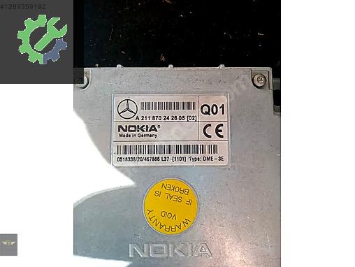211 kasa elektrik kontrol ünitesi A 211 870 24 26 05