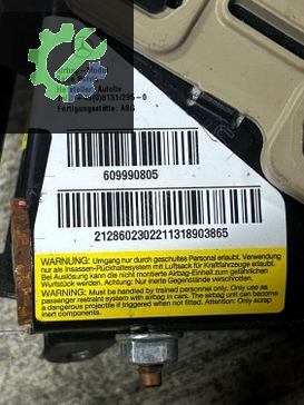 Mercedes-Benz CLS Kapı Airbag 2128602402 çıkma parça