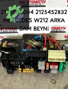 2129000004 2125452832 MERCEDES W212 ARKA SAM BEYNİ (2. Adet)