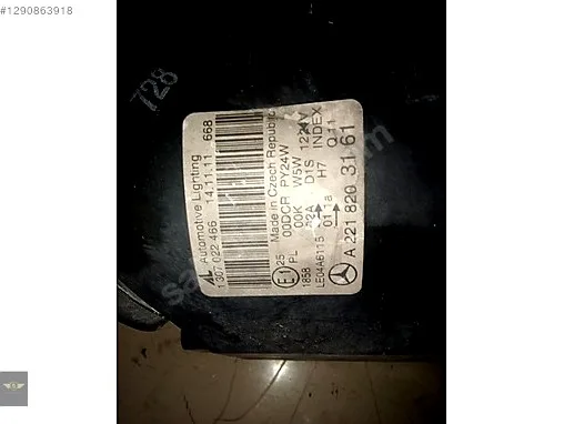 221 kasa Mercedes ön Zenon far