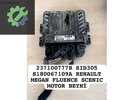 Renault Megane Motor Beyni çıkma parça