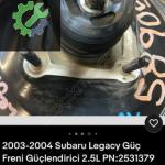 2531379 SUBARU LEGACY FREN VESTANAVUZ WESTINGHOUSE
