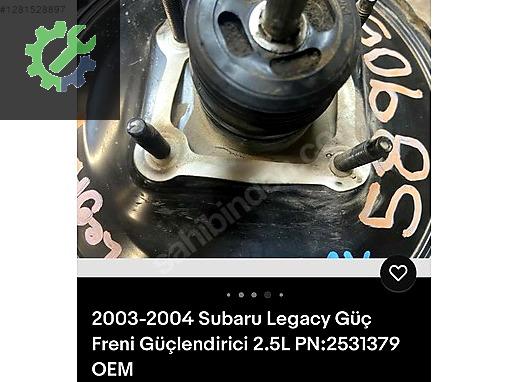 2531379 SUBARU LEGACY FREN VESTANAVUZ WESTINGHOUSE