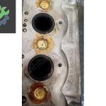 271 mercedes motor silindir kapaği