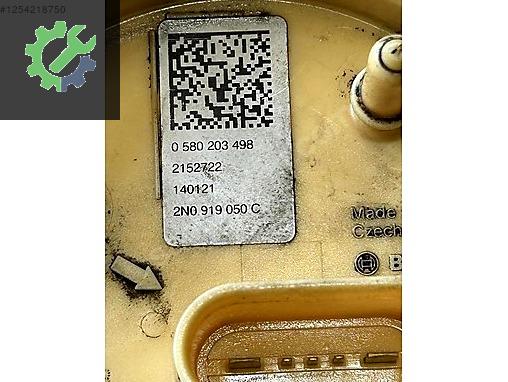 2N0919050C CRAFTER MAN TGE DEPO ŞAMANDIRASI DEPO POMPASI