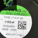 2G0035621 POLO SUBWOOFER BAGAJ HOPARLÖR HUNGARY