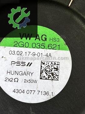 Volkswagen Polo Hoparlör 2G0035621 çıkma parça