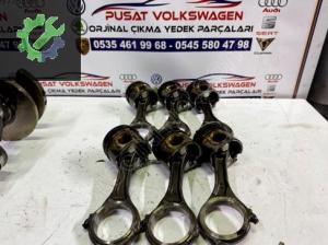 3.0TDİ V6 CRT DDX MOTOR ÇIKMA ORJİNAL PİSTON KOLU 059AE 59AE
