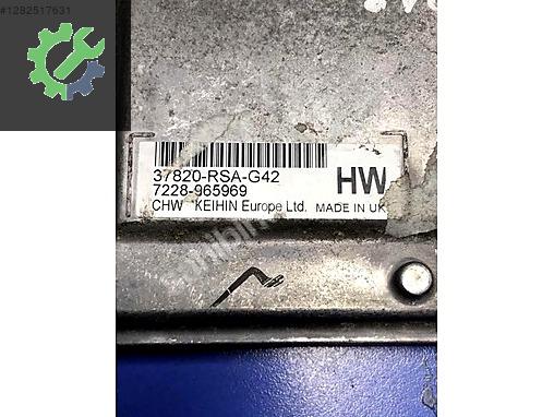 37820-RSA-G42 7228-965969 HONDA CİVİC MANUEL MOTOR BEYNİ