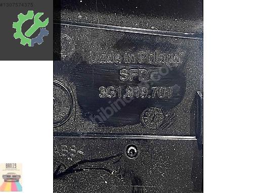 Volkswagen Passat Panjur 3G1819701 çıkma parça