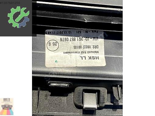 Volkswagen Passat Torpido 3G1857097 çıkma parça
