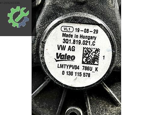 3Q1819021C 5Q0907521C TİGUAN KALORİFER KLİMA MOTORU REZİSTAN