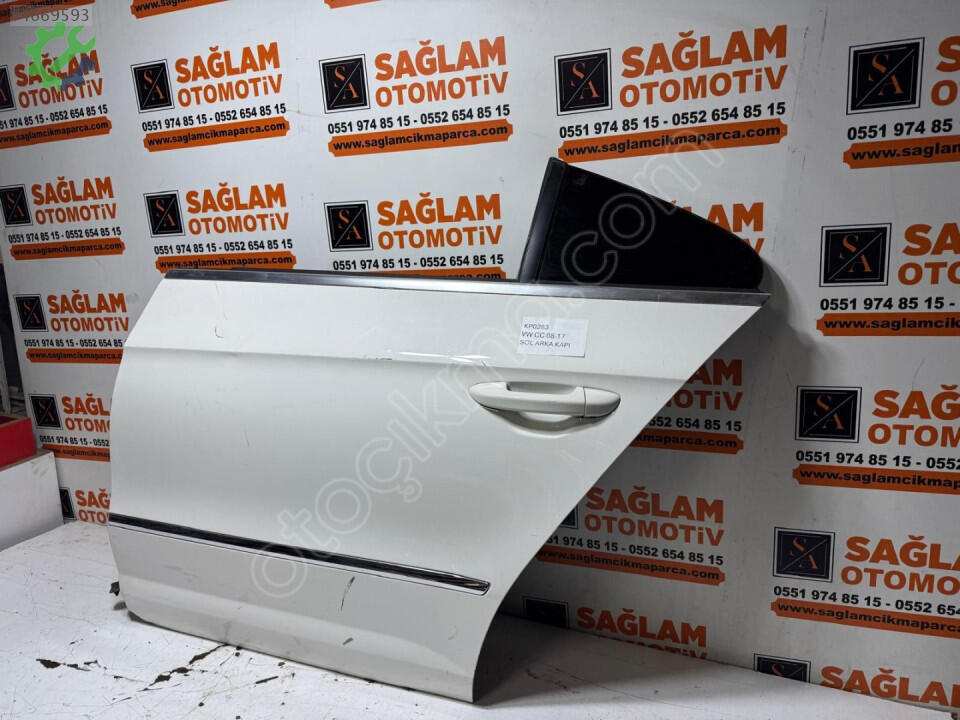 Volkswagen VW CC Sol Arka Kapı çıkma parça