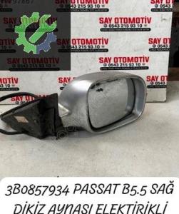3B0857934 PASSAT B5.5 SAĞ DİKİZ AYNASI ELEKTİRİKLİ
