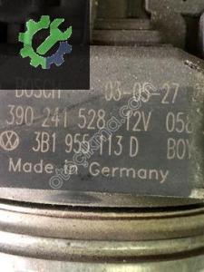 3B1955113D PASSAT B5.5 SUPERB SİLECEK MOTORU SİLGEC MEKANİZM