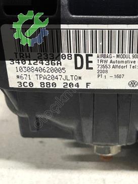 3C0880204F PASSAT B6 YOLCU AİRBAG SRS
