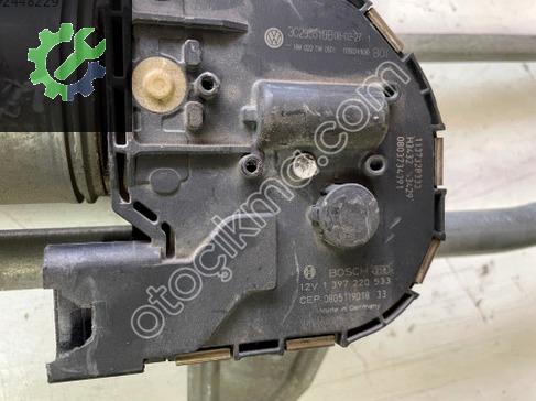 3C2955119B PASSAT B6 SAĞ DİREKSİYON SİLECEK MOTORU MEKANİZMA