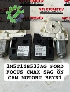3M5T14B533AG FORD FOCUS CMAX SAG ÖN CAM MOTORU BEYNİ