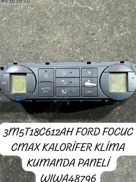 Ford C-Max Klima Kontrol Paneli 3M5T18C612AH çıkma parça