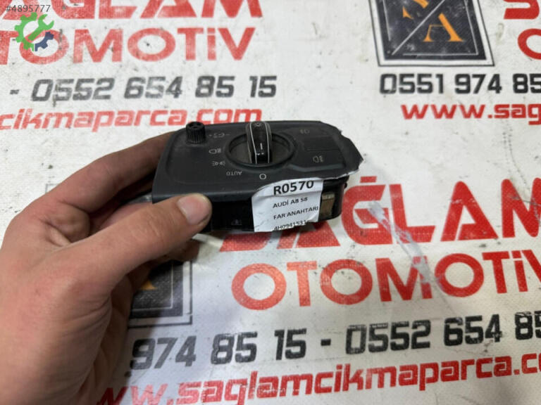 Audi A8 Far Anahtarı çıkma parça