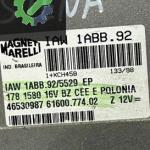 46530987 IAW1AAB92 FİAT SİENA PALİO MOTOR BEYNİ
