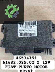 46534751 61682.095.02 Z 12V FİAT PUNTO MOTOR BEYNİ IAW16FM.EC