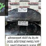 4B0920930K AUDİ A4 B5 A6 DİZEL GÖSTERGE PANELİ KM SAATİ 2000/01
