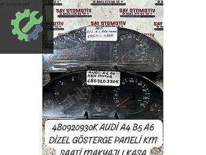 4B0920930K AUDİ A4 B5 A6 DİZEL GÖSTERGE PANELİ KM SAATİ 2000/01